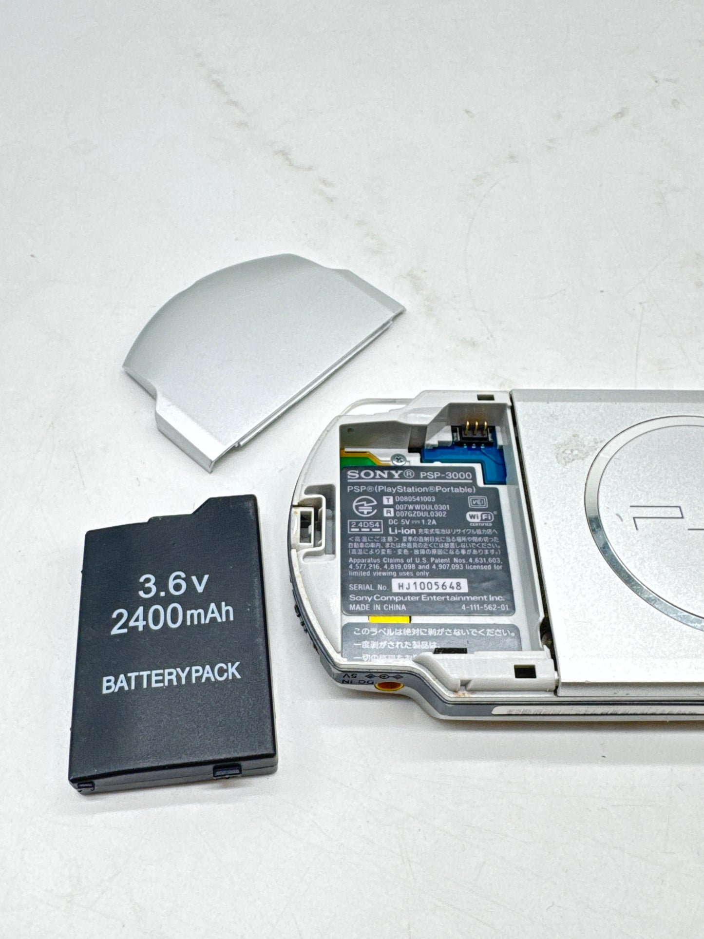 Sony Playstation Portable PSP-3000 Video Game Handheld Console Silver