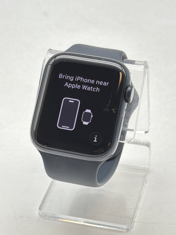 Unlocked Apple Watch SE 3 A3328 44MM GPS + Cellular Midnight Aluminum