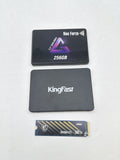 Lot of 3 SSD - KingFast F10 512GB, Neo Forza NFS01 256GB, MSI Spatium M371 500GB image 1