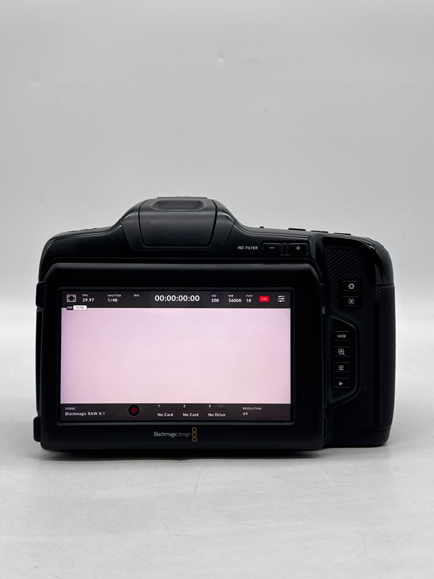 Blackmagic Design Pocket Cinema Camera 6k Pro EF Mount BMPCC Black