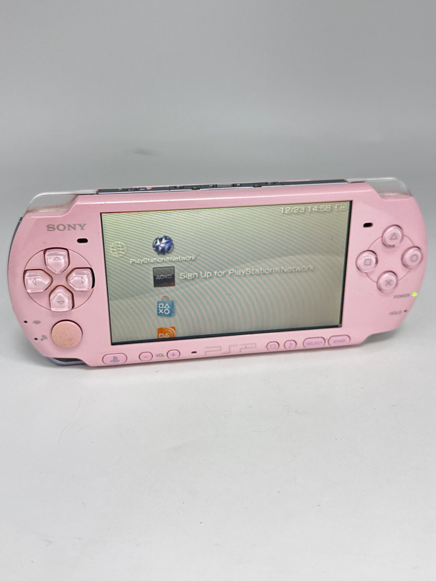 Sony PlayStation Portable PSP-3000 Blossom Pink Console w/ 2400mAh Battery #88