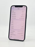 Unlocked Apple iPhone 12 A2172 128GB Blue 81% BH - Cracked Screen, Back image 2