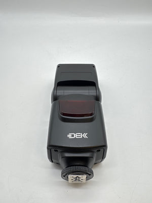 Universal DSLR Camera Flash Speedlight Hot Shoe External Flash DF-400 TESTED