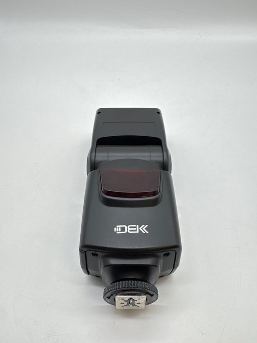Universal DSLR Camera Flash Speedlight Hot Shoe External Flash DF-400 TESTED