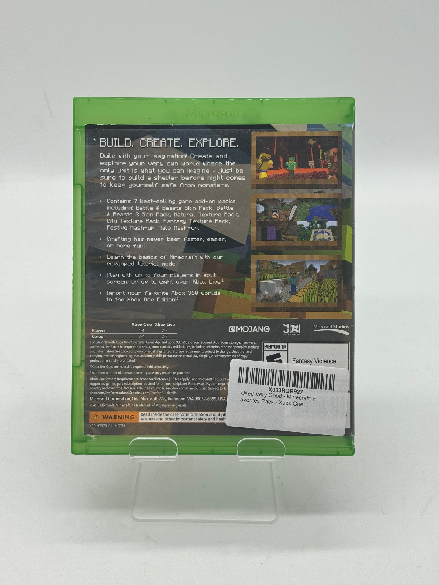 Minecraft: Xbox One Edition - Xbox One / Xbox One S / Xbox One X / Xbox Series S/X