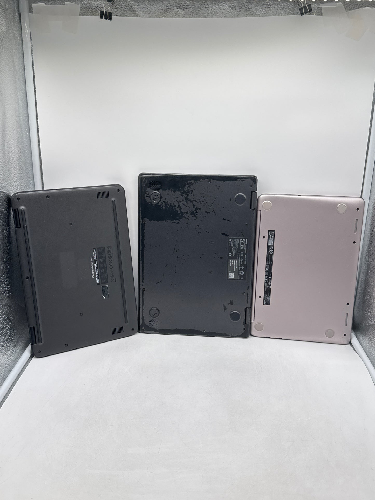 Lot of 3 ChromeBook - Untested