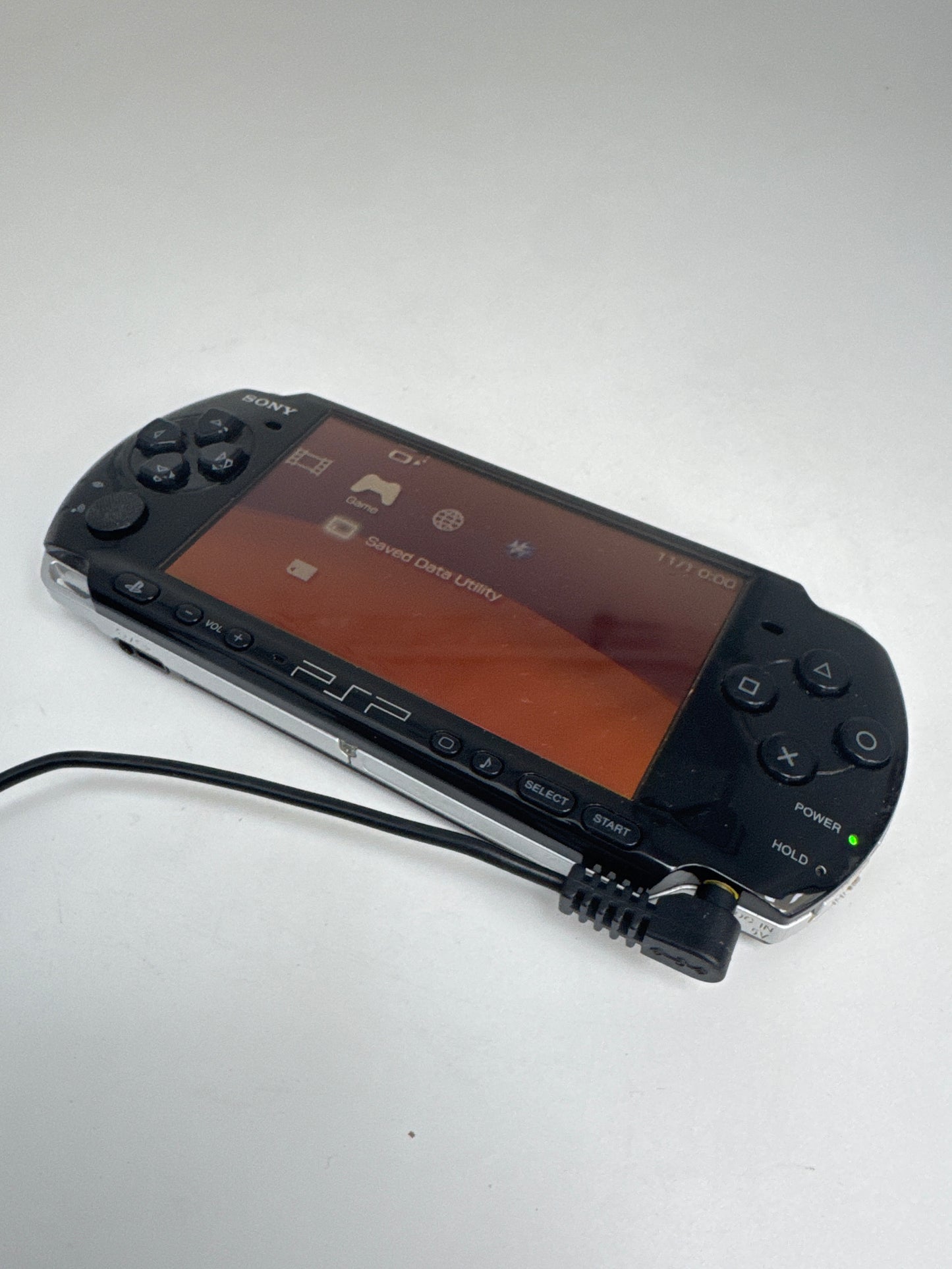 Sony PSP-3000 Piano Black Console Only #100 No Battery No Lid No Charger AS IS