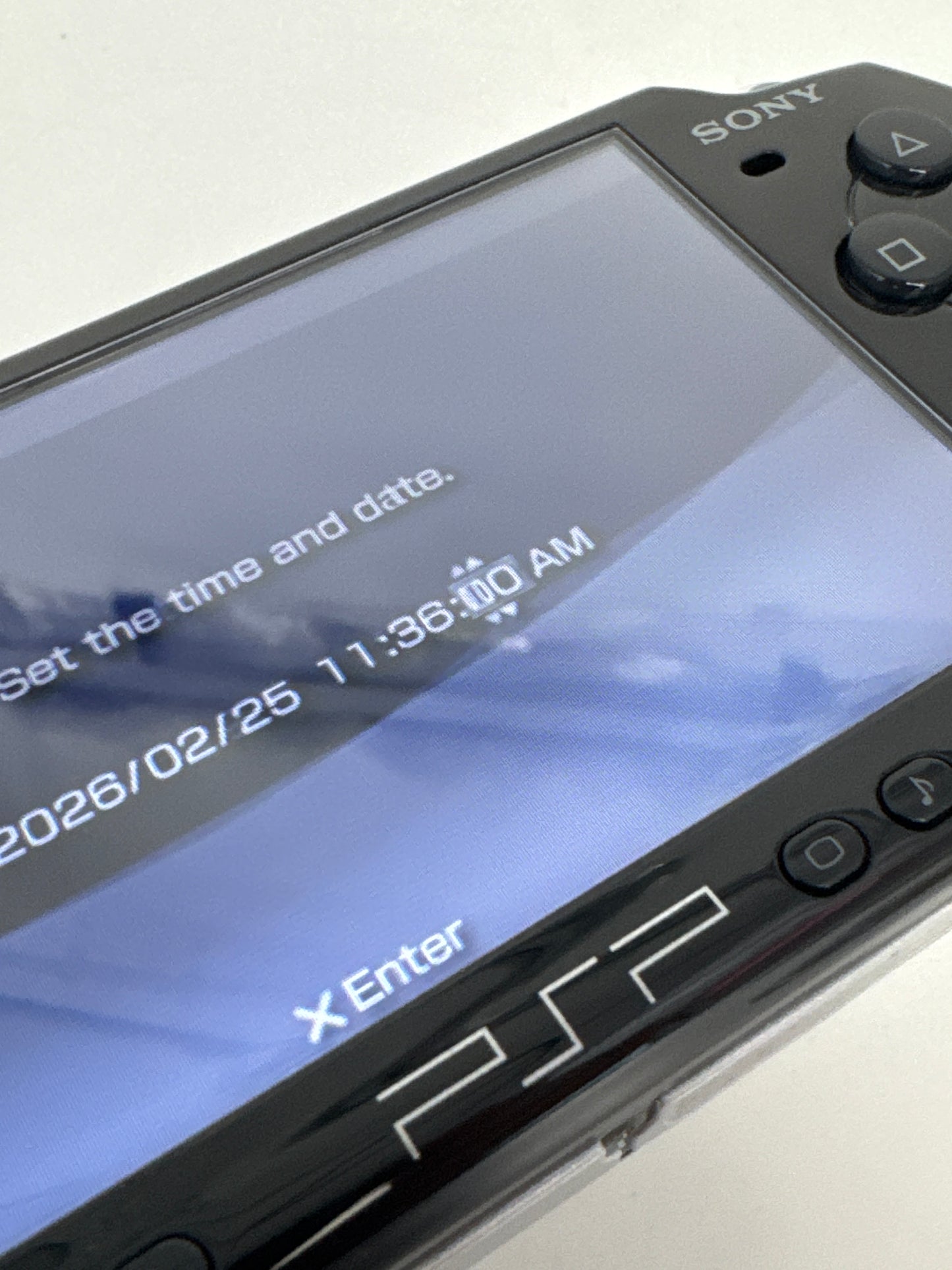 Sony PSP-2000 Black Console #433 w/ 2400mAh Battery Bad Display Read AS IS