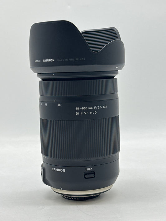 Tamron 18-400mm f/3.5-6.3 Di II VC HLD Lens Black