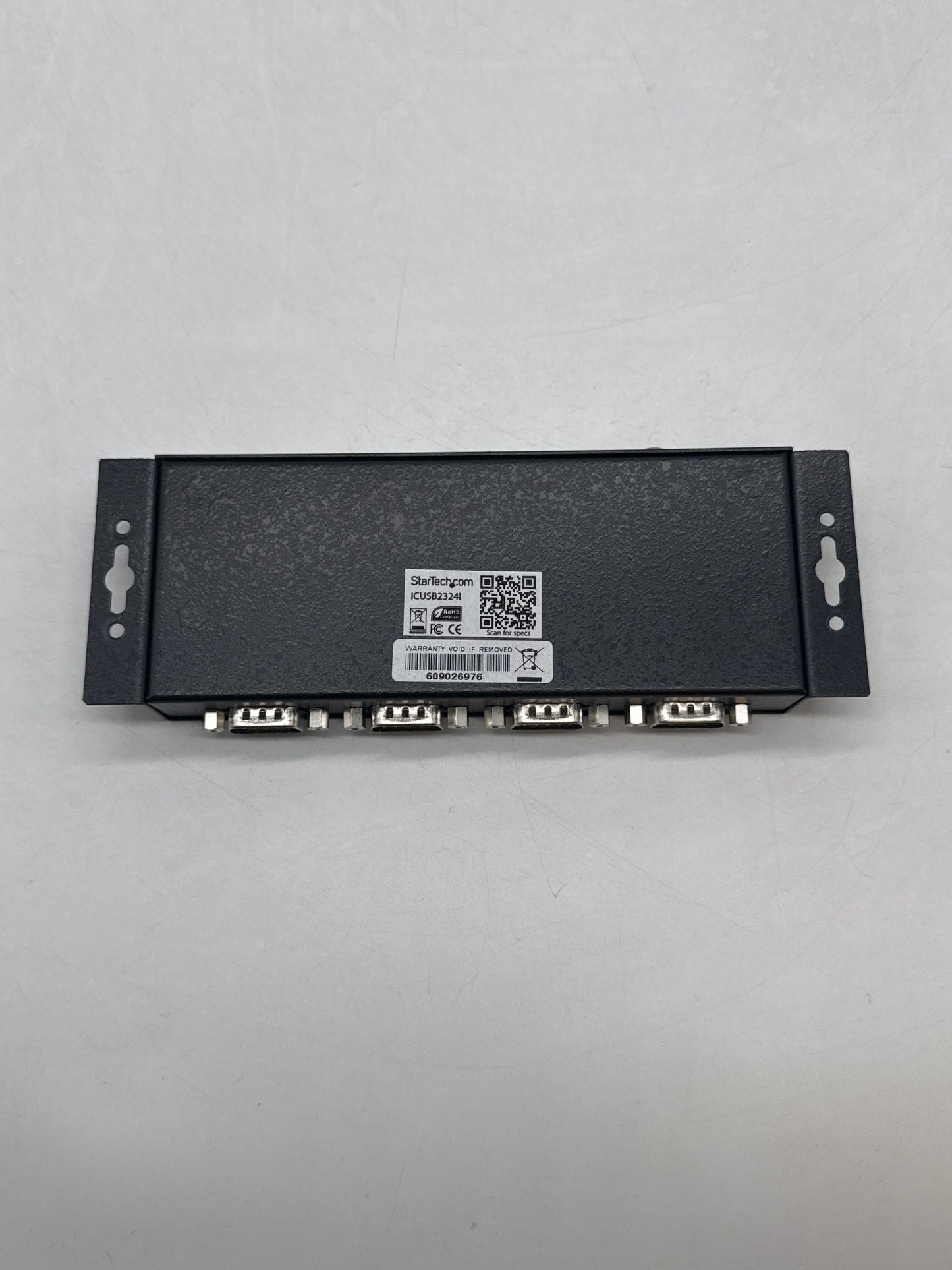 StarTech ICUSB2324I 4 Port USB to DB9 RS232 Serial Adapter Hub