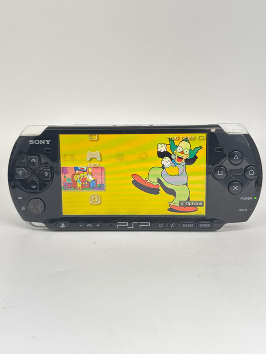 Sony PSP-3000 Piano Black Console #43 w/ 2400mAh Battery No Charger