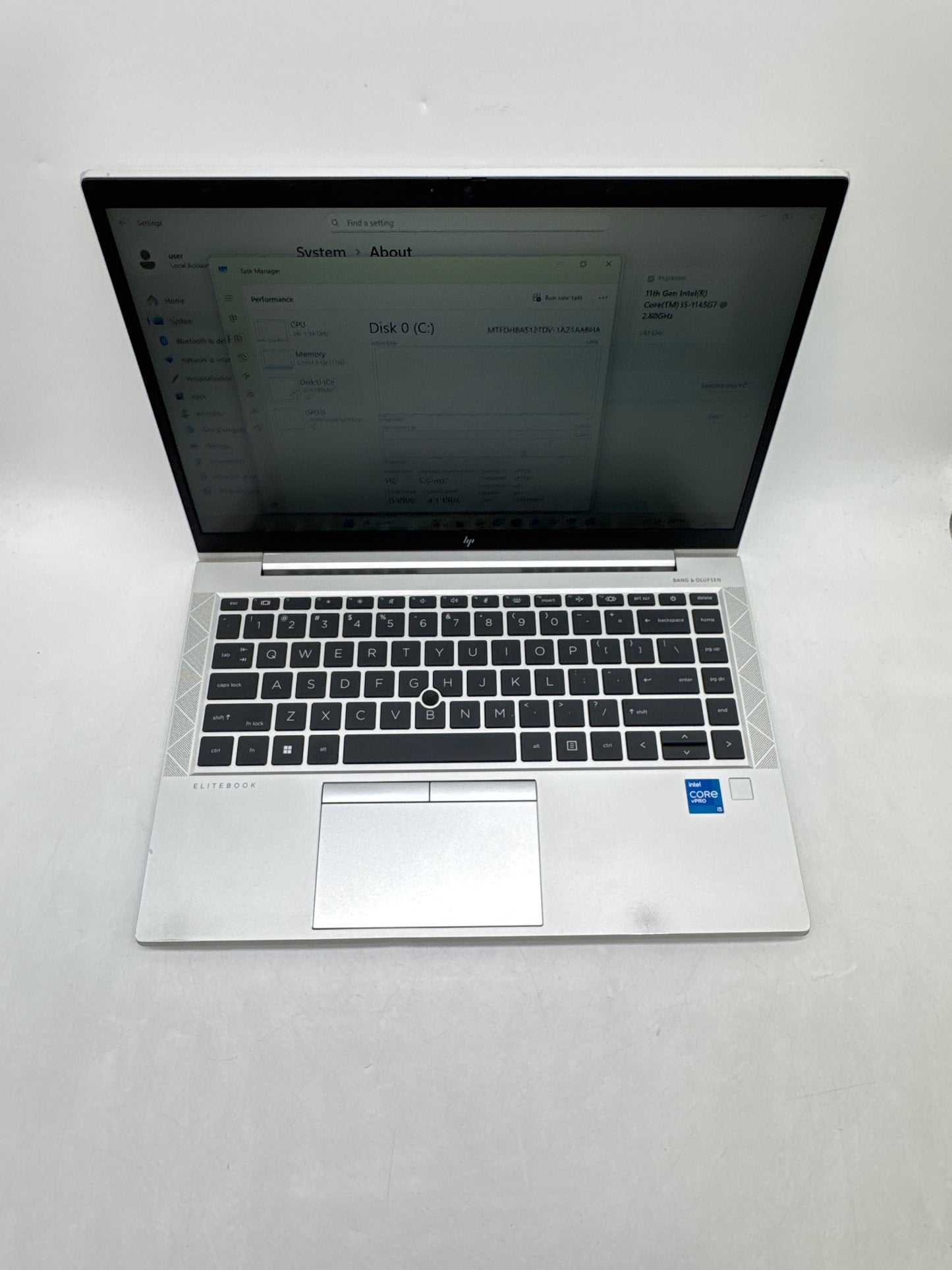 HP EliteBook 840 G8 14.0" FHD Core i5-1145G7 2.6GHz 32GB RAM 512GB SSD