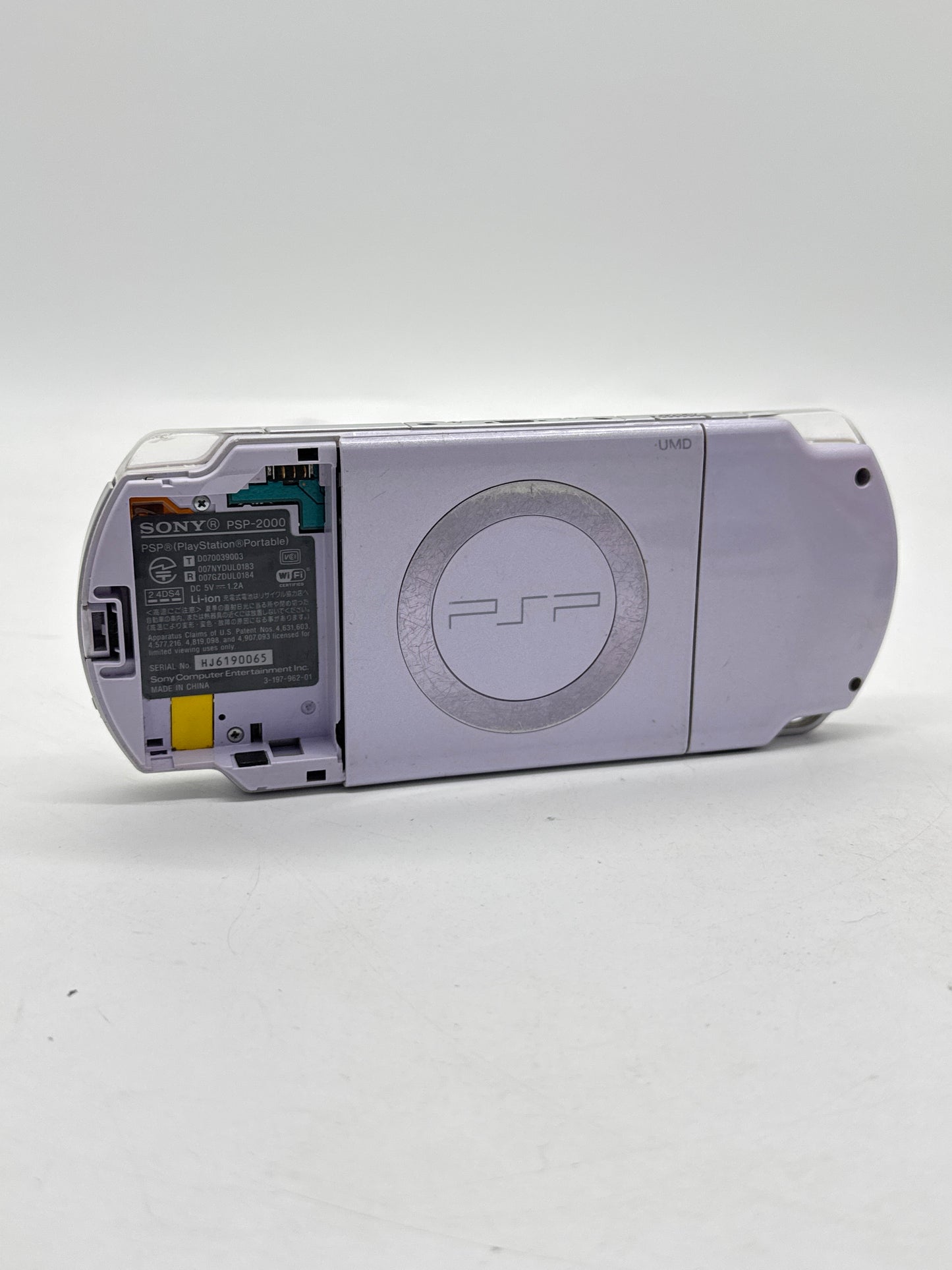 Sony PlayStation PSP-2000 Lavender Console Only #381 READ AS IS