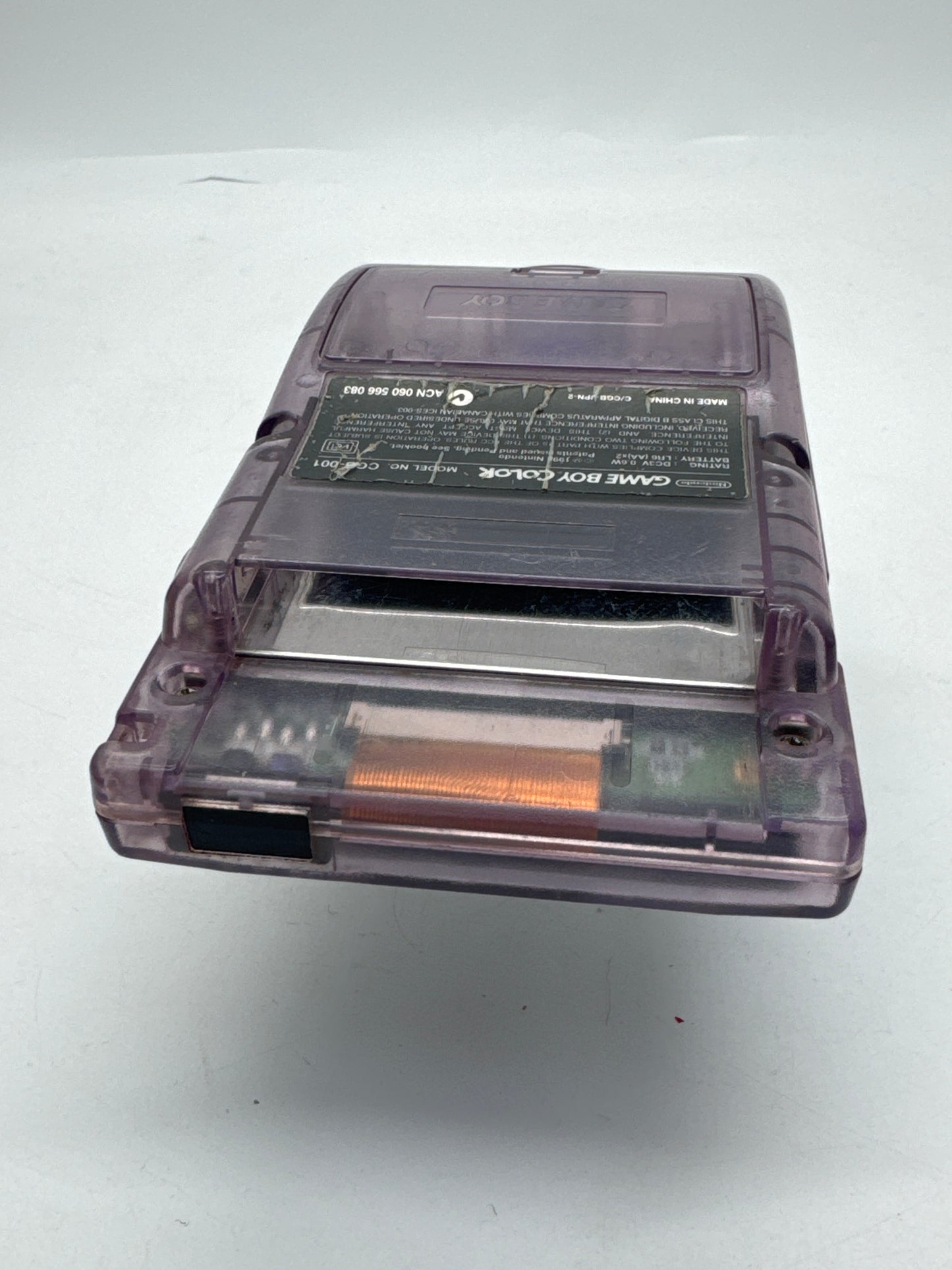 Nintendo Game Boy Color CGB-001 Atomic Purple Console Only #326