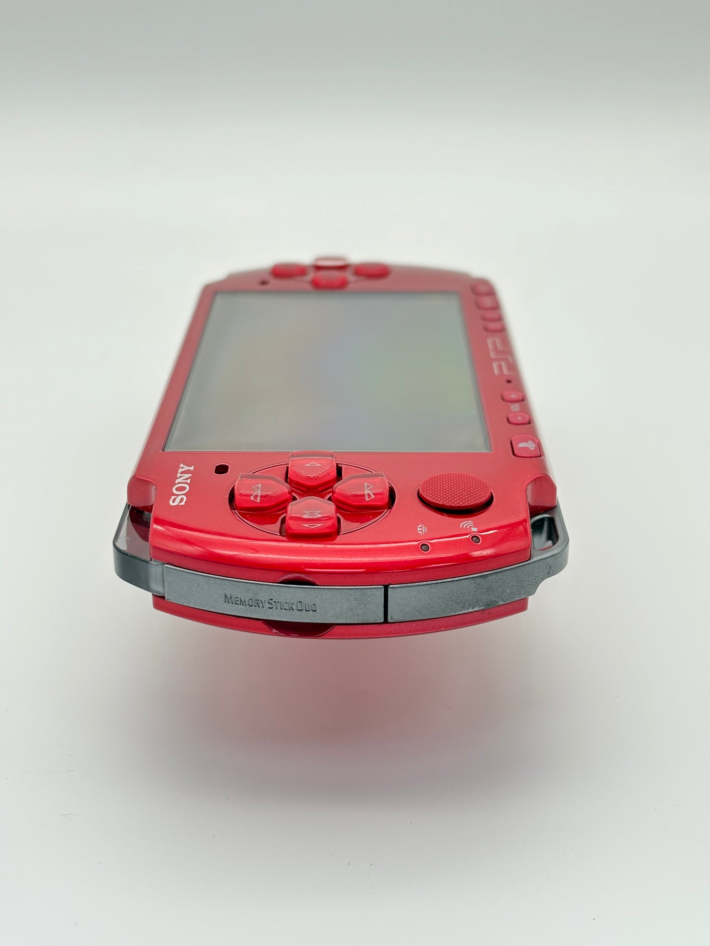 Sony PSP-3000 Red Console #201 w/1200 mAh Battery