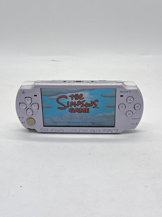 Sony PlayStation PSP-2000 Lavender Console Only #381 READ AS IS