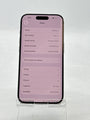 T-Mobile Apple iPhone 15 Pro A2848 128GB Natural Titanium - Cracked Screen & Back - image 2