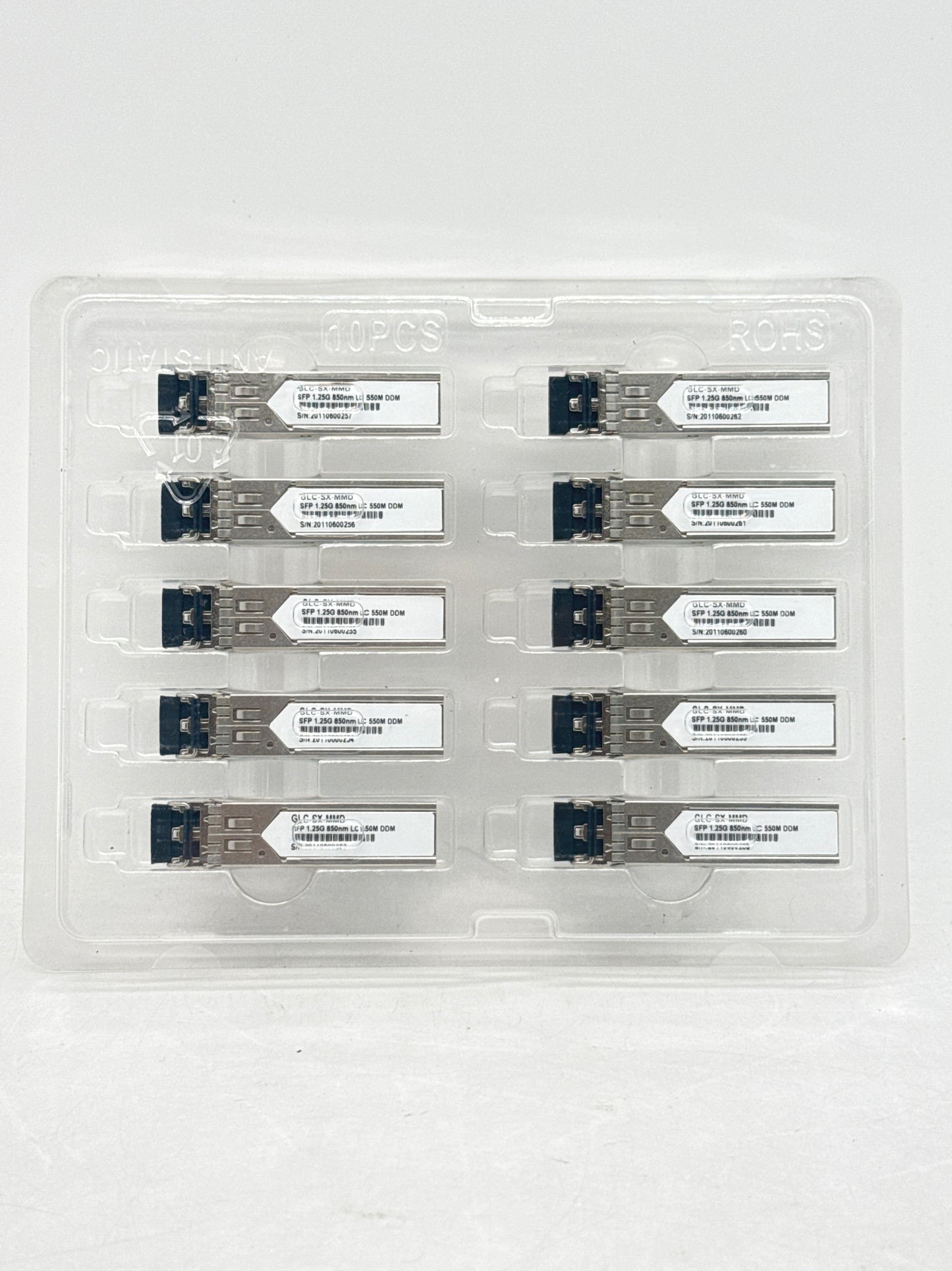 Cisco Compatible GLC-SX-MM 850nm 550m LC MMF Transceiver Module