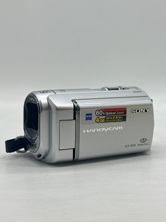 Sony Handycam DCR-SX40 60x Optical Zoom Compact Video Camera