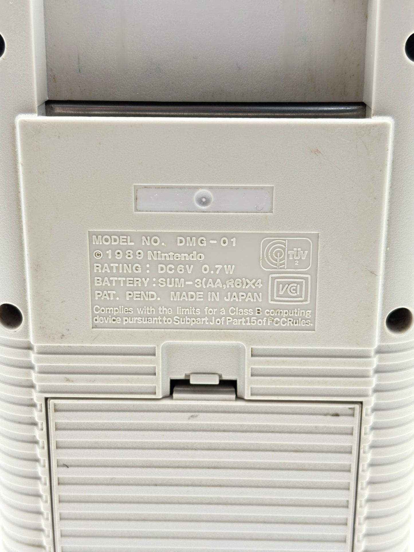 Nintendo Game Boy DMG-001 Gray Handheld Console #30 No Screen Frame AS IS