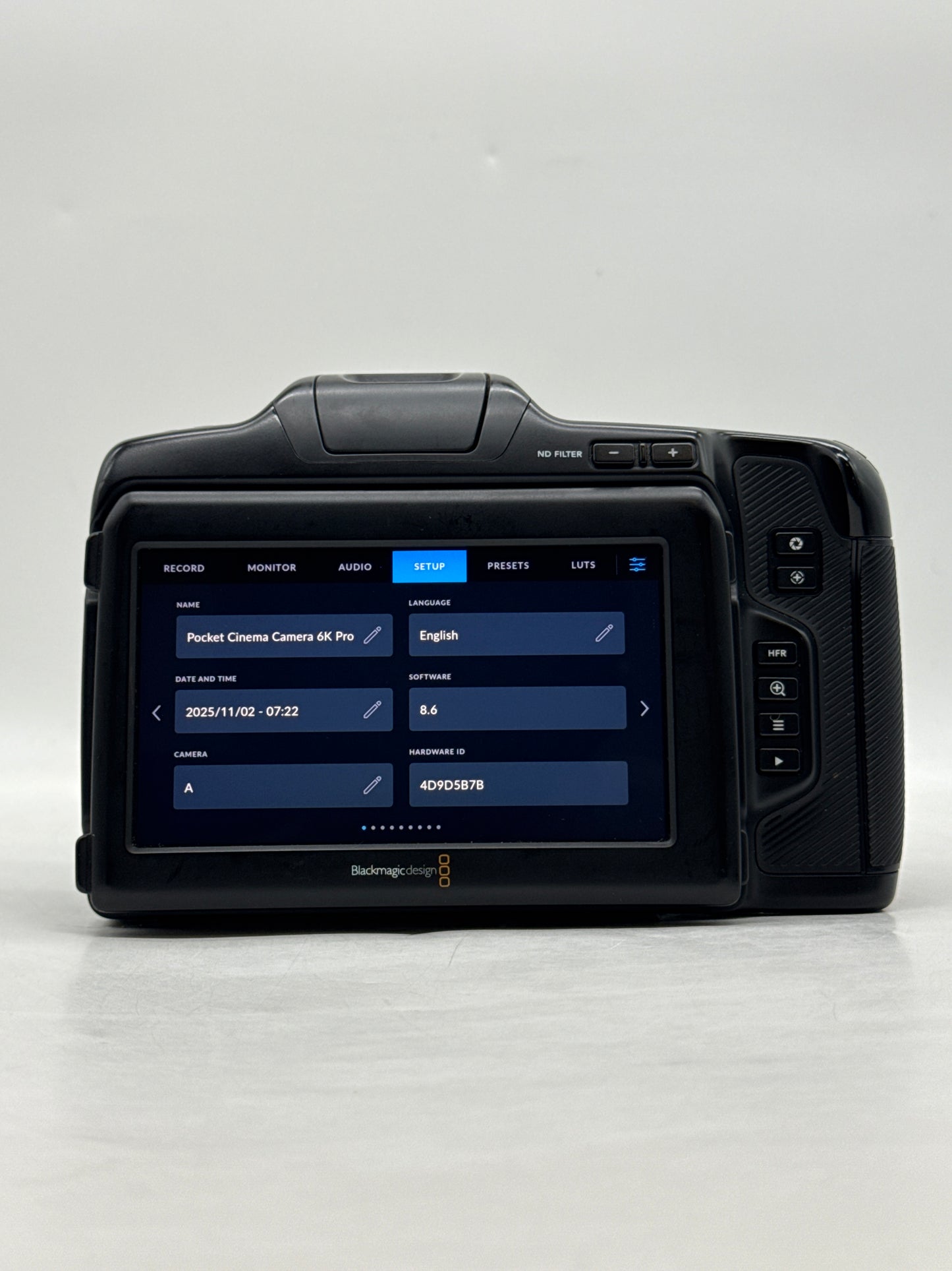 Blackmagic Design Pocket Cinema Camera 6k Pro EF Mount BMPCC Black