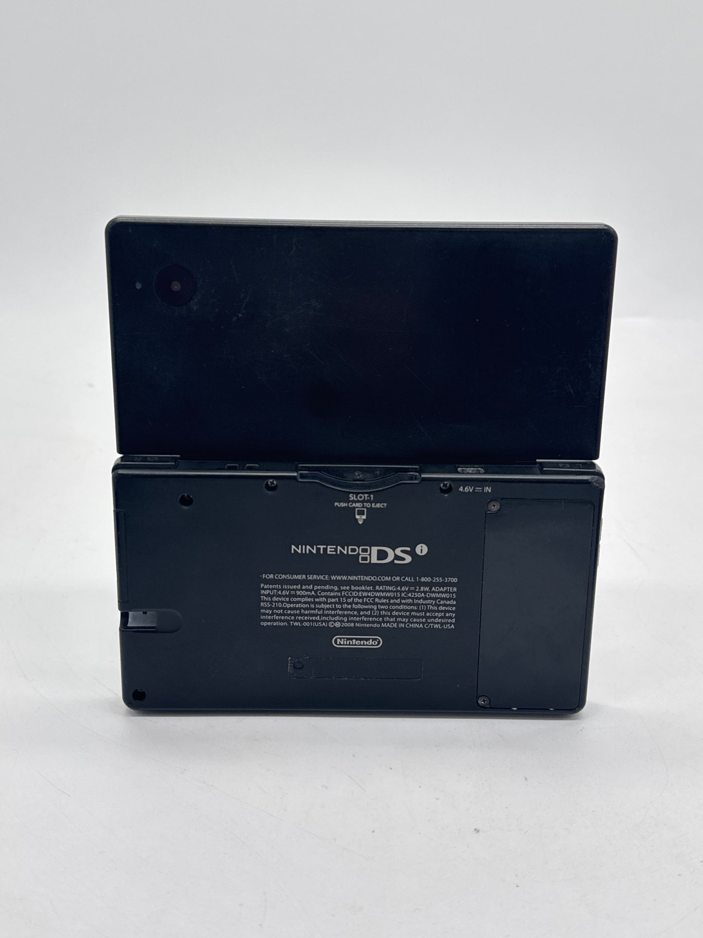 Nintendo DSi TWL-001(USA) Black Console Only #355 Yellowed Top Screen