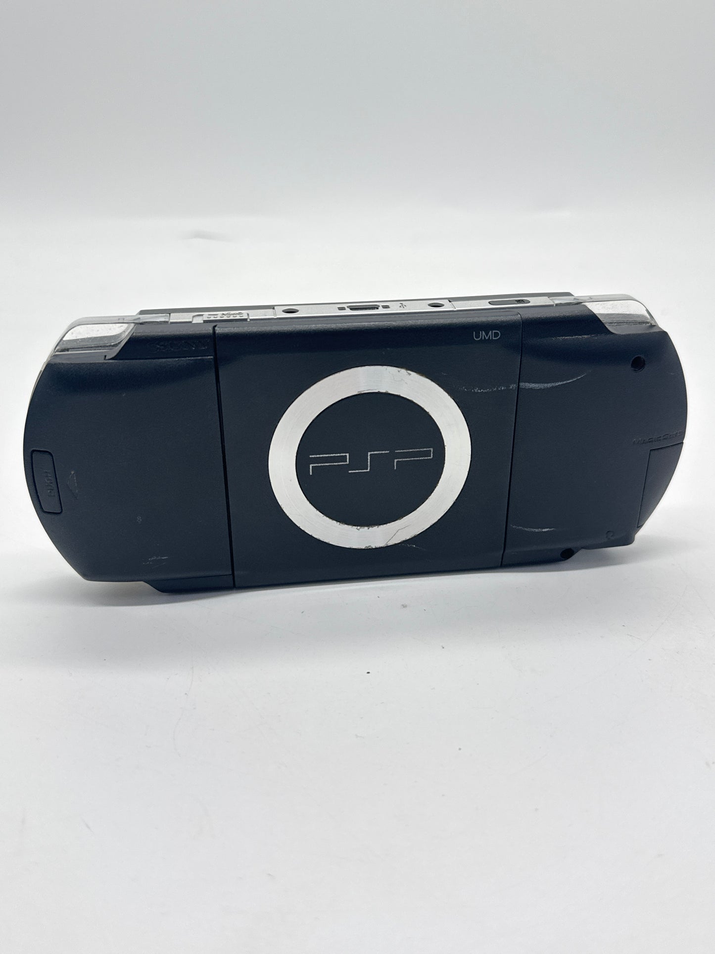 Sony PSP-1000 Piano Black Console #299 w/1800mAh Battery No Charger BAD UMD AS IS