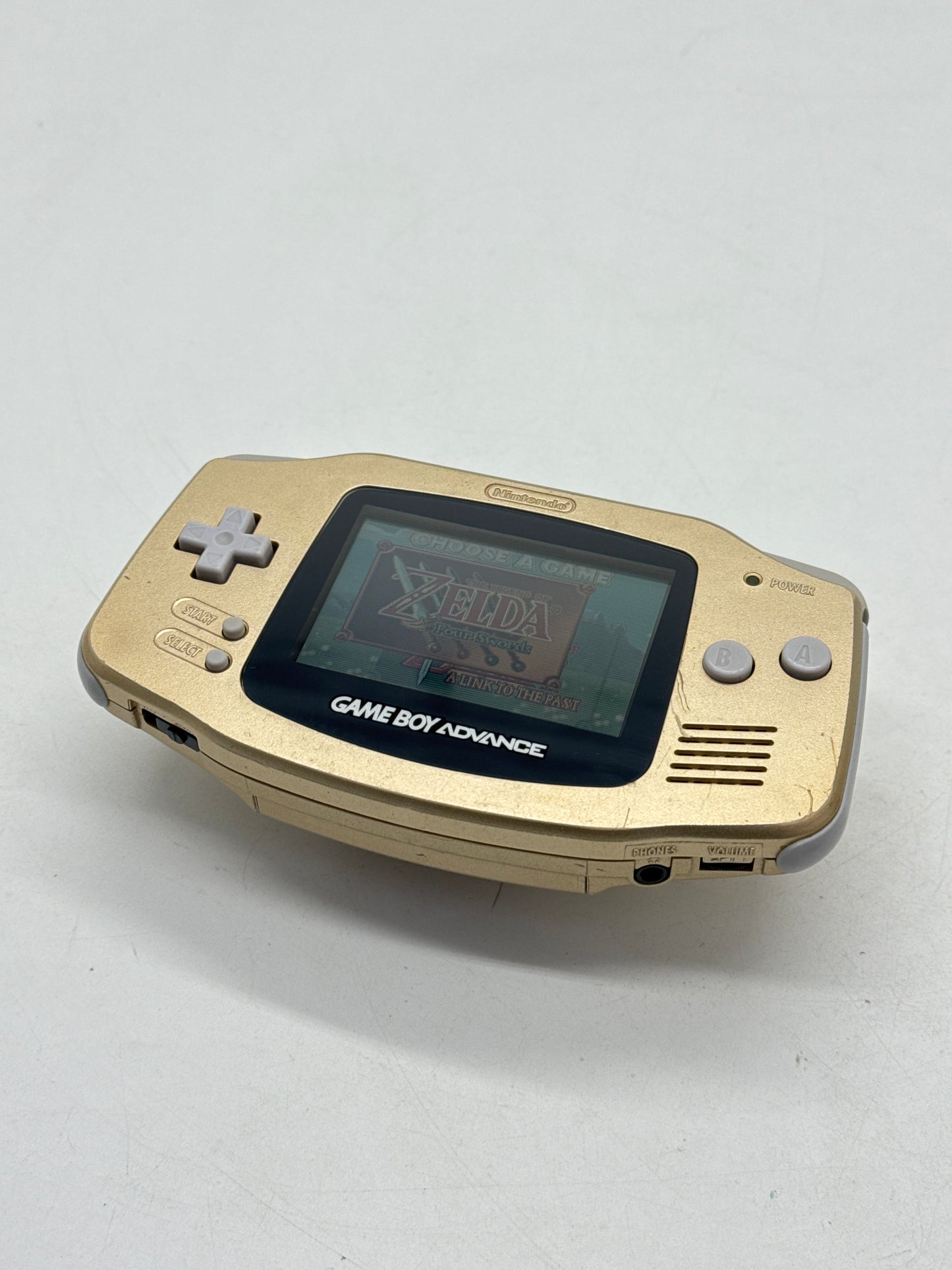 Nintendo Game Boy Advance AGB-001 Gold Console #393