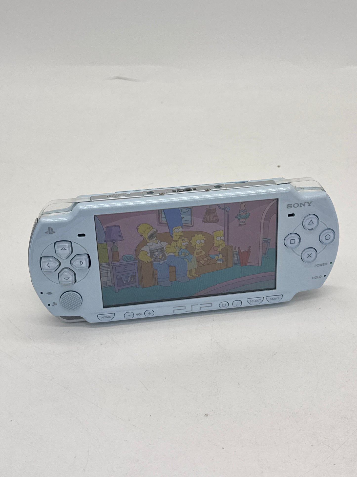 Sony PlayStation Portable PSP-2000 Felicia Blue Console #372 w/1200mAh Battery