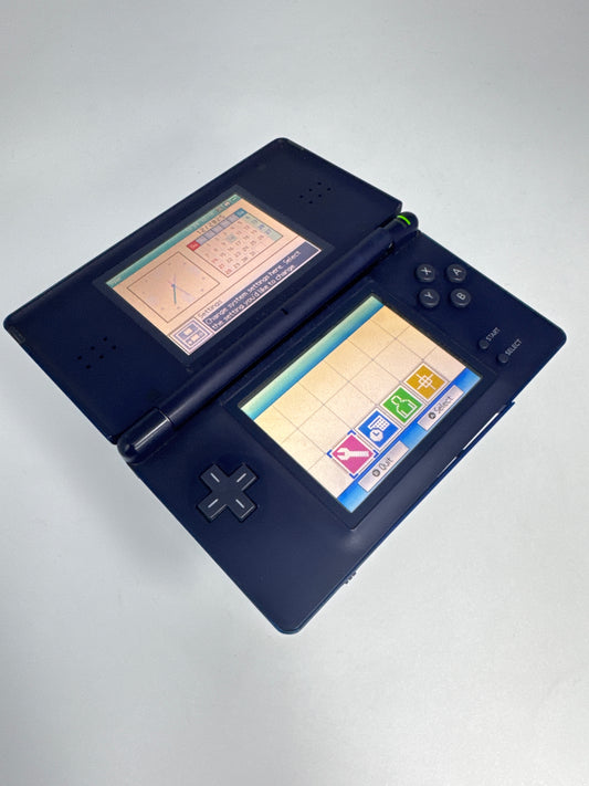 Nintendo DS Lite USG-001 Cobalt Blue Console #56 Bad Hinge