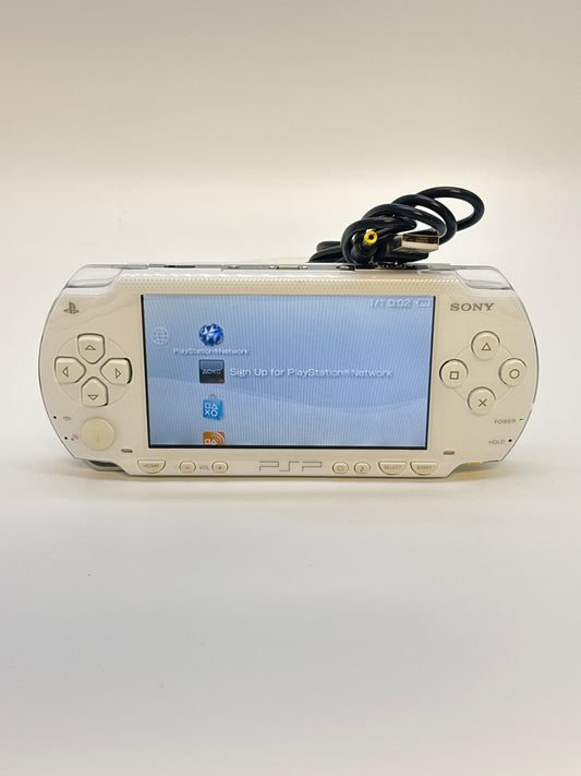 Sony PSP PCH-1000 Crystal White Video Game Handheld Console