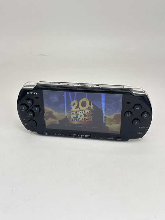 PlayStation Portable PSP-3000 Piano Black Console #663 w/ 2400mAh Battery - Noisy UMD