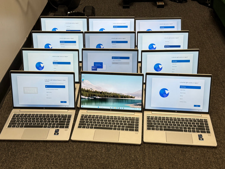 HP EliteBook 640 G10 14" Touch i5-1335U 8GB 256GB SSD Win 11 Pro Lot of 12