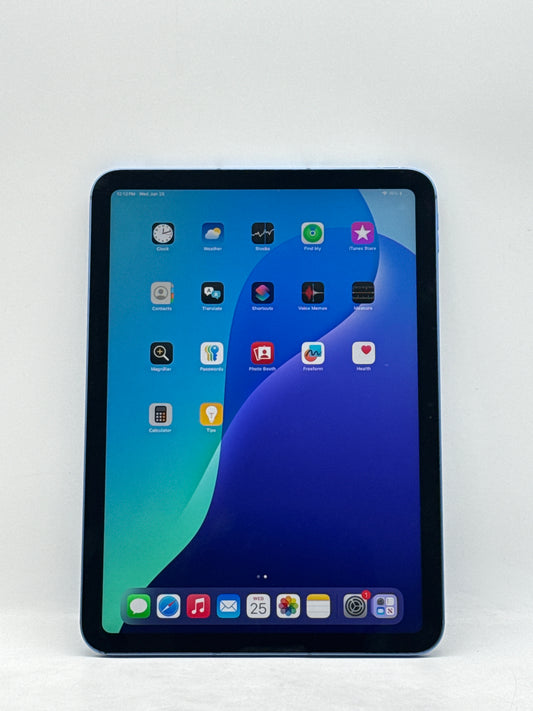 Unlocked Apple iPad 10th Gen 10.9" A2757 64GB Wi-Fi + Cellular Blue