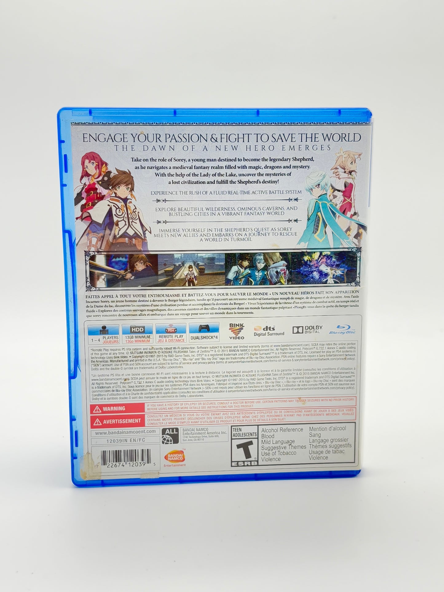 Tales of Zestiria - PlayStation 4 PS4