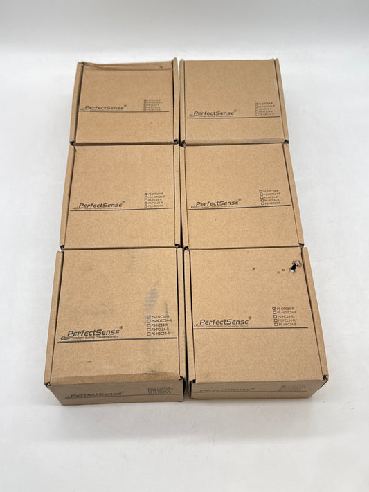 Lot of 6 New PerfectSense PS-DTC24-R Dual Tech Ceiling Mount Occupancy Sensor