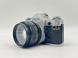 Canon AE-1 35mm Film Camera w/ FD 50mm f/1.4 S.S.C. Lens Untested image 1