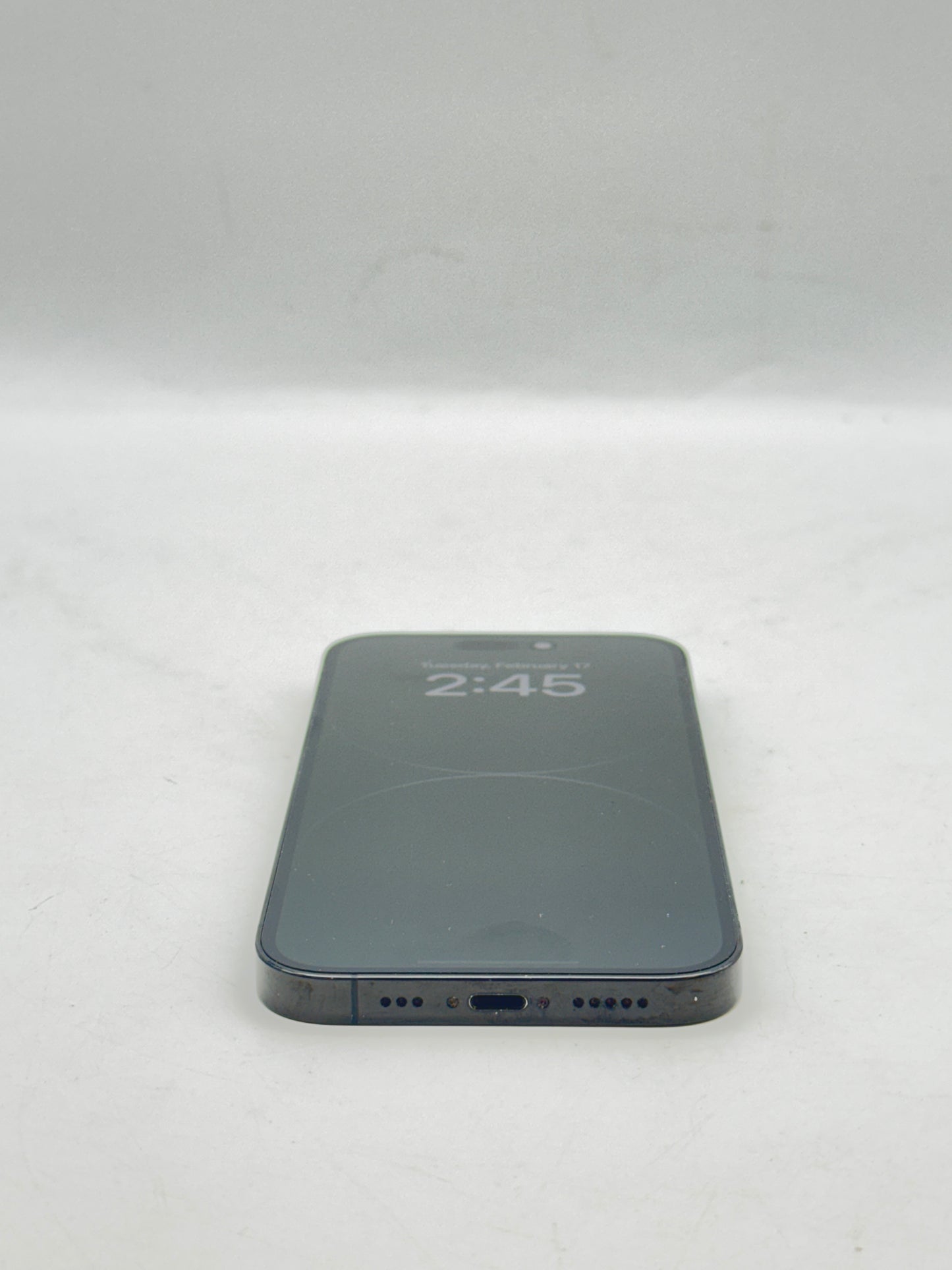 Unlocked Apple iPhone 14 Pro A2650 128GB Space Black 84% Battery Health