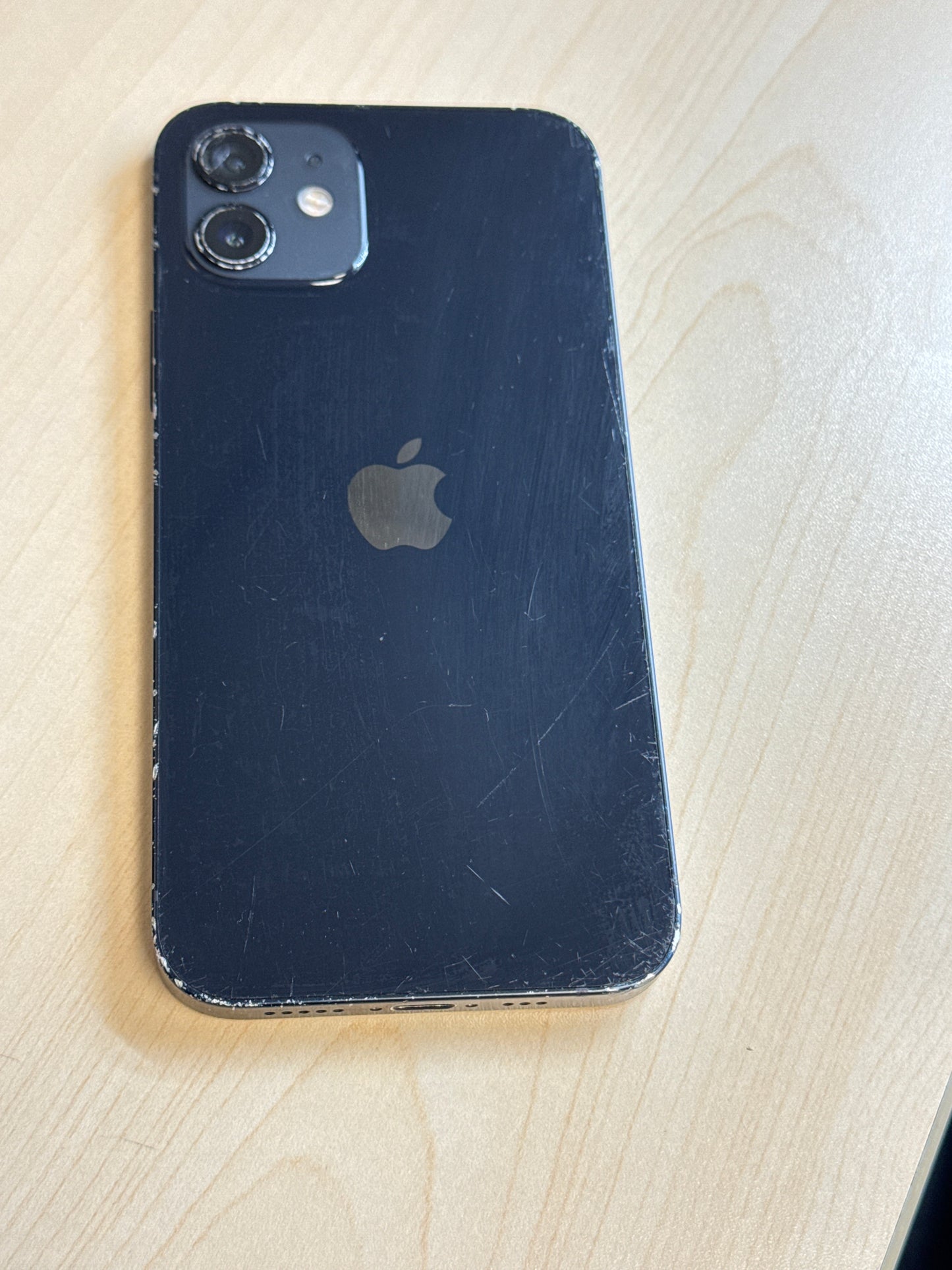 Unlocked Apple iPhone 12 A2172 128GB Midnight - Read!