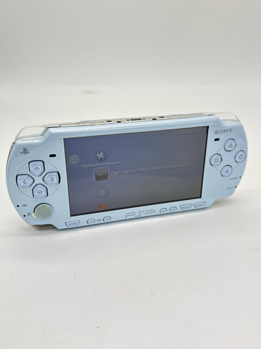 Sony PSP-2000 Blue Console #89 w/2400mAh Battery & No Charger NOISY UMD DRIVE