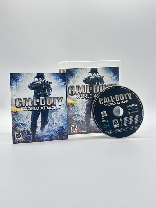Call of Duty: World at War – Sony PlayStation 3 (PS3) w/ Manual