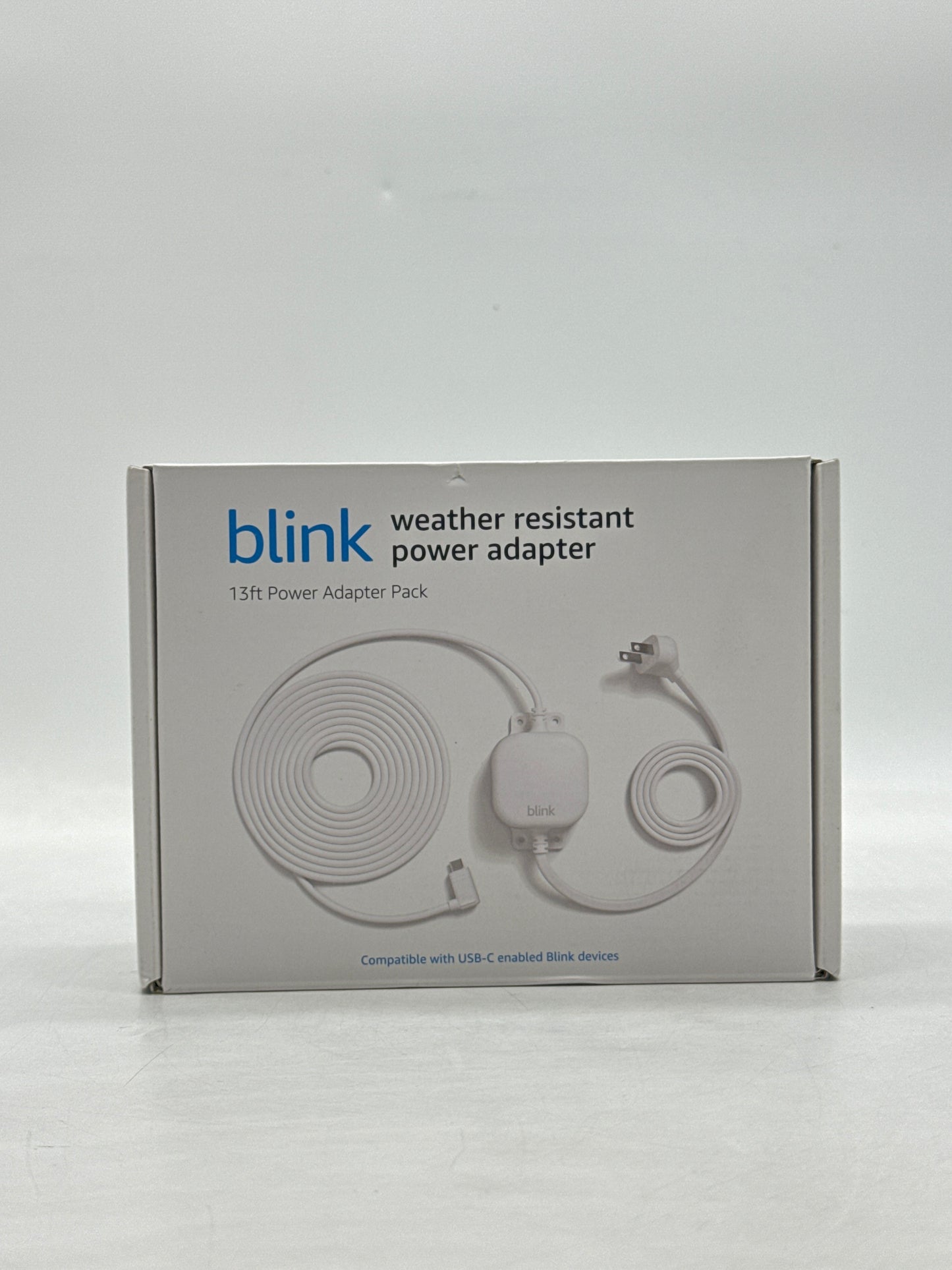 New Blink Weather Resistant 13ft Power Adapter for Blink Mini 2 and Blink Outdoor 4