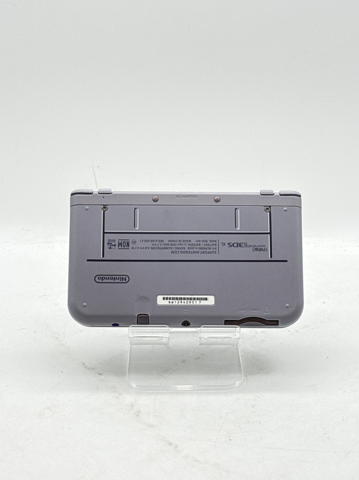 Rare Nintendo New 3DS XL Super NES Edition Handheld Console Gray - Excellent