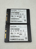 Lot of 2 SanDisk Ultra 3D 1TB 2.5" SATA III Internal SSD SDSSDH3-1T00 image 2
