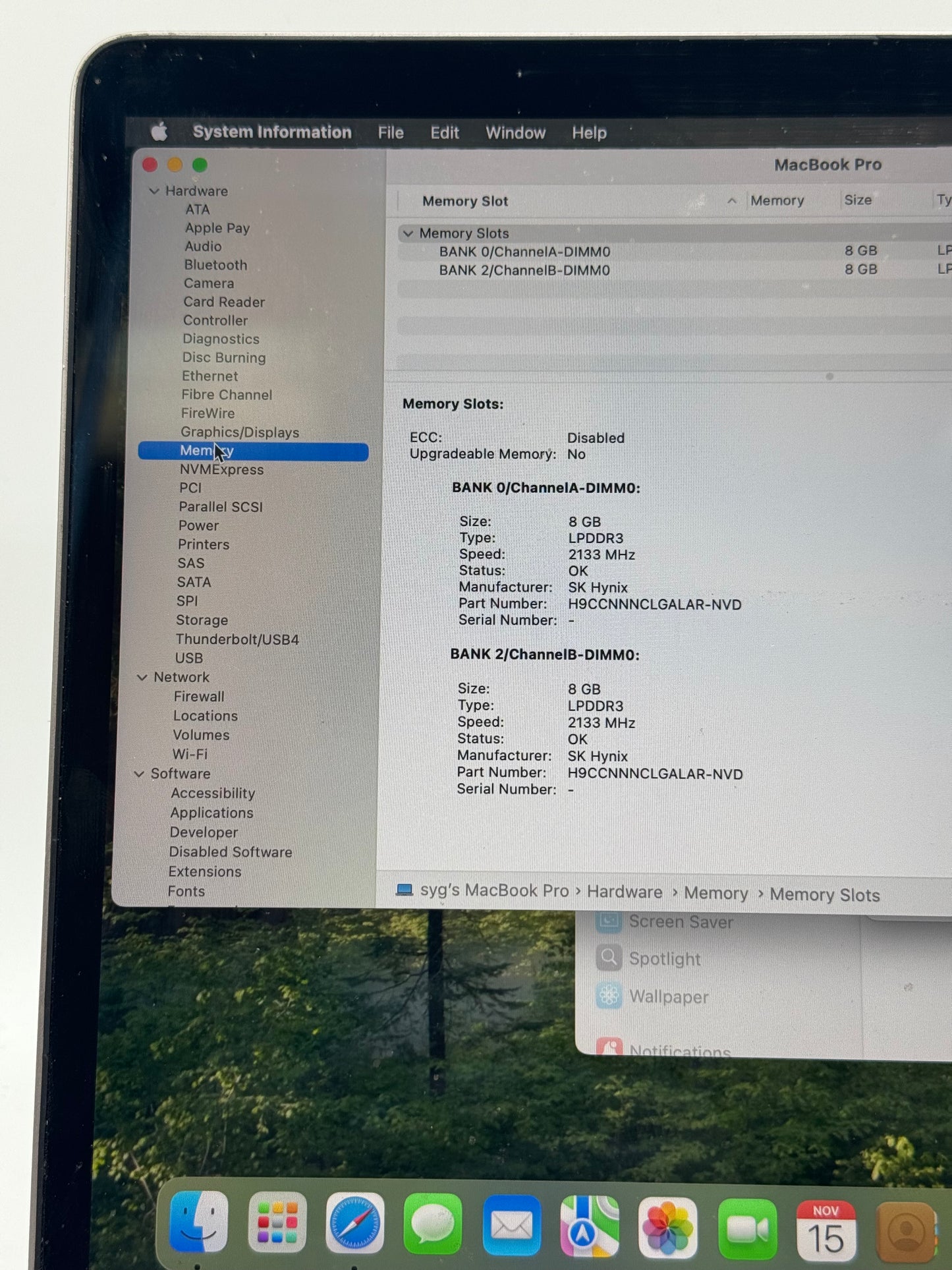 2019 Apple Macbook Pro 13" A1989 Core i7 2.8GHz 16GB RAM 1TB SSD Space Gray