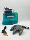 Nintendo 64 NUS-001(JPN) Video Game Console Clear Blue image 1