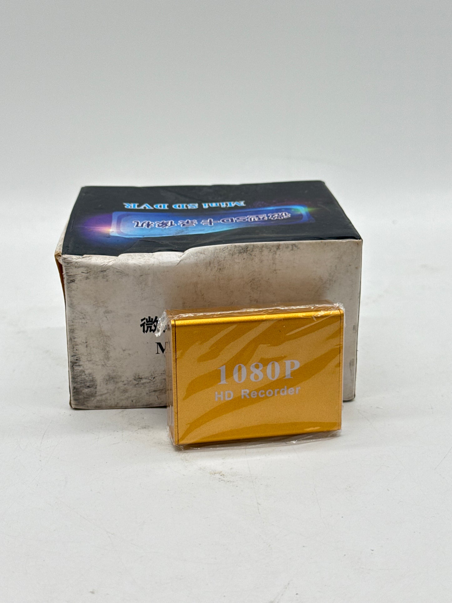Gracetop Mini SD DVR Real-time Video Recorder Golden Color With Box