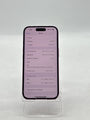 US Cellular Apple iPhone 16 A3081 256GB Pink 100% Battery Health - Cracked Screen - image 3