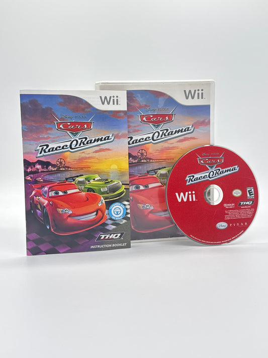 Disney Pixar Cars Race-O-Rama (Nintendo Wii, 2009) w/ Manual