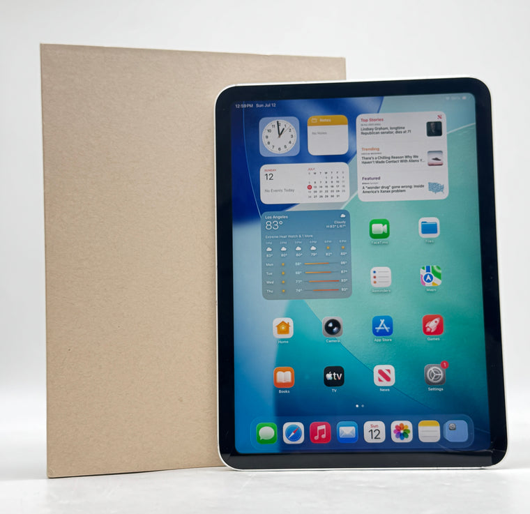2022 Apple iPad 10th Gen A2696 64GB Wi-Fi Silver